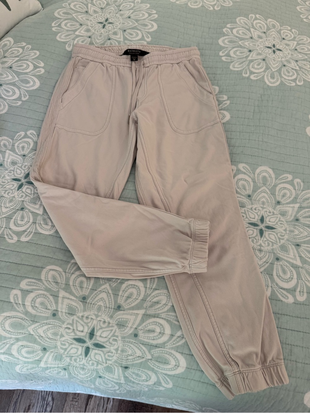 Athleta Farallon Jogger in Light Beige